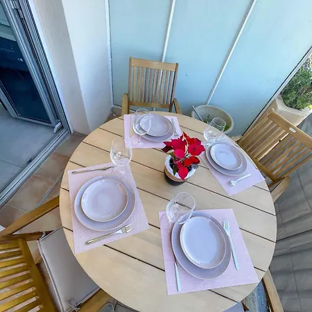 10 Min Palais Sunny Terrace Wi-fi Ac Appartement